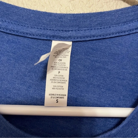 Bella Canvas Baseball mom shirt in blue size small - Picture 9 of 12